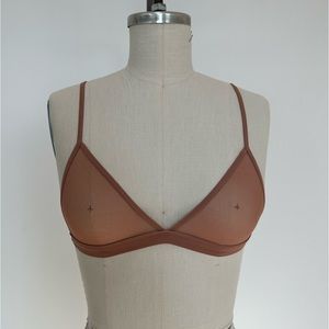 Mistress rocks Sheer bralette, New.